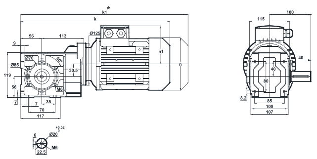 Монтажное исполнение KR002.01, KR003.01 Монтажное исполнение KR002.01, KR003.01