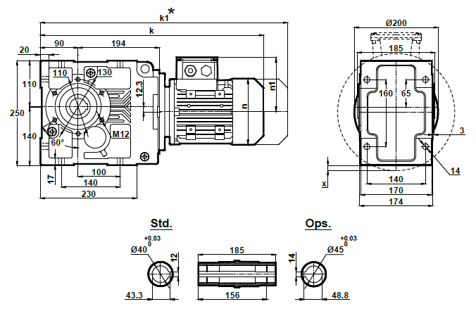 Монтажное исполнение KR373.00 Монтажное исполнение KR373.00