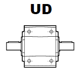 Двусторонний выходной вал Двусторонний выходной вал