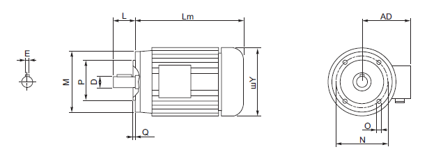 Фланец B14 Фланец B14