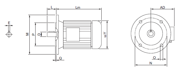 Фланец B5 Фланец B5