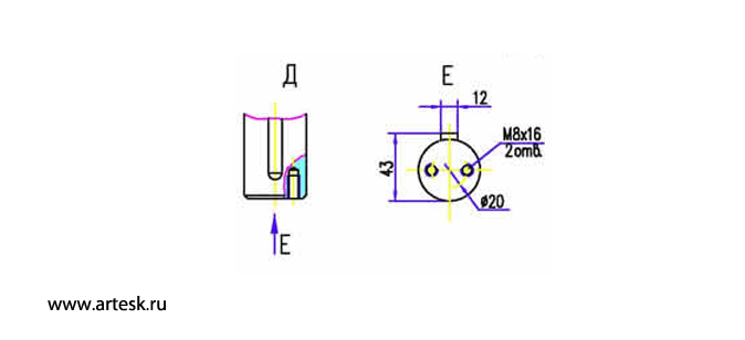 ВК – исполнение В – исполнение